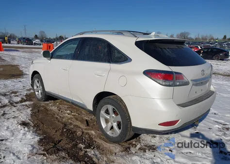 2013 Lexus Rx 350 from USA, damaged, VIN 2T2BK1BA5DC192943